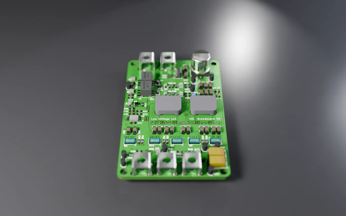 LVHI breadboard, matrix LLC converter with planar magnetics